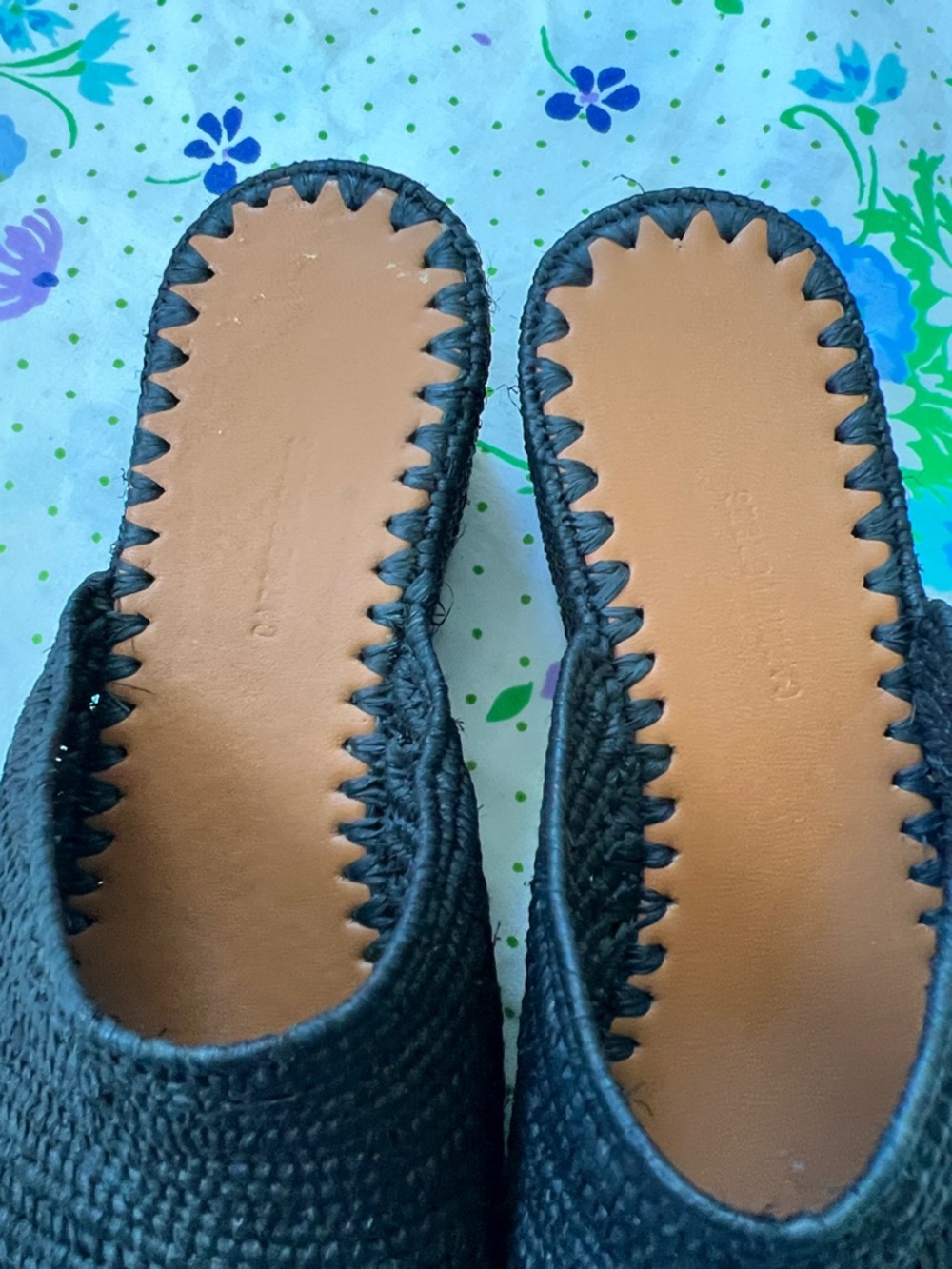 Carrie Forbes Karim Raffia Woven Espadrille Wedges - 38/7 (?) - Picture 3 of 16
